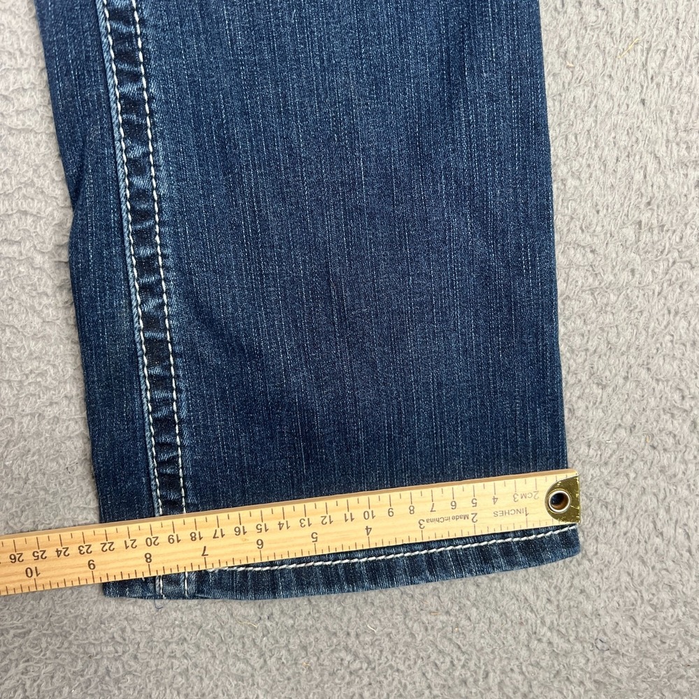 Ariat Real Denim Boot Cut Jeans Low Rise Stretch Denim Western Womens 30R - Picture 2 of 15